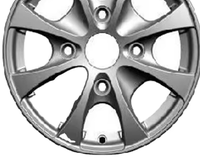 Jantes en alliage pour voiture X-RIMS 4x100-114.3 12 pouces, argentées, neuves, 35 mm ET, 100 mm PCD, bon prix, MOQ 4 pièces