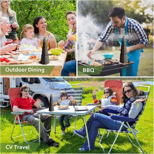 Hot bán pin tự động lái xe đi ngoài trời bay côn trùng Mosquito Repellent fan hâm mộ đa chức năng Fly Repellent - Product Image 5