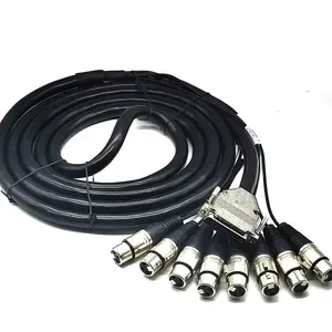 8 kênh DB25 đến 3 pin XLR Cáp