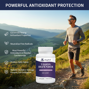 Suplemento Herbal Kangherb, Protección Contra la Luz Azul y la Fatiga Visual, Apoyo para la Macula, Luteína y Zeaxantina, Cápsulas Blandas para Adultos - Product Image 4