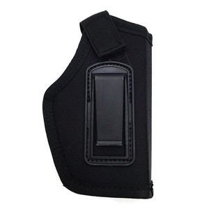 Étui de ceinture en cuir PU IWB pour port dissimulé de pistolet avec clip métallique à dégagement rapide, support de ceinture pour droitier et gaucher pour usage tactique - Product Image 5