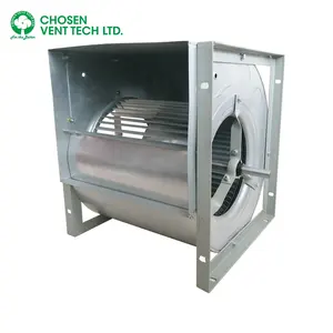 Ventilateur d'extraction de poussière, livraison gratuite, ventilation AHU droite de refroidissement, 15 pouces