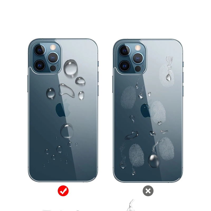 Displayschutzfolie aus gehärtetem Glas vorne und hinten Fabrik Heißer Verkauf 2.5D für iPhone 12-Serie Rückseite gehärtetes Glas-Schutz-Mobiltelefon