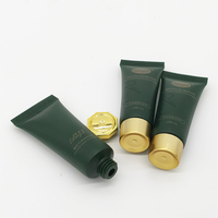 Tube cosmétique en aluminium-plastique tuyau PE 19 diamètre 120g nettoyant conditionneur tube de crème pour les mains couvercle de galvanoplastie