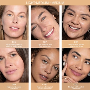 Corrector hidratante facial de larga duración OEM de etiqueta privada para ojeras, corrector líquido de maquillaje impermeable de cobertura completa - Product Image 4