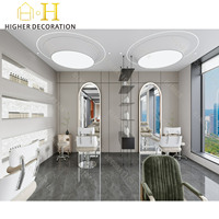 Étagère de présentation moderne pour spa, armoire de rangement pour salon de beauté, comptoir de réception pour salon
