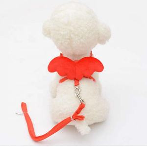 Harnes dan tali kelinci sayap malaikat lucu untuk kucing kelinci dipersonalisasi harnes kelinci aksesori pakaian Hamster - Product Image 4