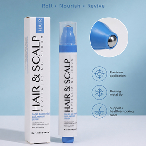 Huile <span class=keywords><strong>Capillaire</strong></span> Naturelle à Base de Plantes pour la Croissance des Cheveux, Sérum Léger Revitalisant pour le Cuir Chevelu, Nourrit les Follicules et Réduit la Chute des Cheveux - Product Image 3