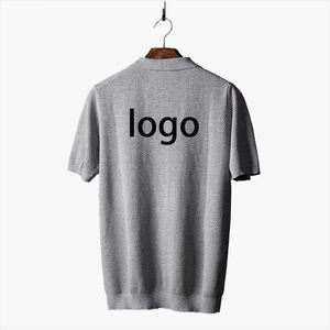 เสื้อโปโลผู้ชาย คอปกทรงนกนางนวล ระบายอากาศ น้ำหนักเบา แขนสั้น ปรับแต่งโลโก้ได้ แฟชั่นลำลอง ผ้าถัก สำหรับฤดูร้อน - Product Image 3