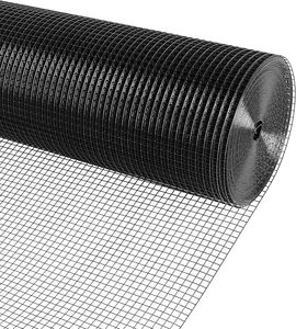 19-Gauge Vinyl PVC bọc thép 1/2inx36inx100ft gà dây hàng rào đen hàn dây lưới cho trang trại sử dụng đồng bằng dệt cắt kích thước - Product Image 3
