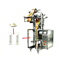 Machine d'emballage automatique verticale pour poudre de piment rouge, safran, savon, lait, café et épices, avec remplisseuse à vis sans fin