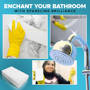 Esponja de Melamina Comprimida Blanca Foamtech, la Más Vendida, para Baño y Cocina, Bloque de Limpieza de Alta Densidad, Borrador Mágico Nano - Product Image 4