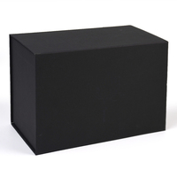 Boîte cadeau magnétique personnalisée certifiée FSC, estampage à chaud doré, boîte en papier rigide de luxe pour bijoux, emballage de marque cosmétique