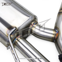 Système d'échappement Catback en acier inoxydable Boska pour BMW X5M/X6M F95/F96 4.4TT 2020-2024, tuyau d'échappement avec silencieux, avec OPF