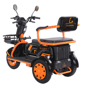 Tricycles électriques KUGOO T1, tricycle électrique pour personnes âgées, autonomie de 50 km, <span class=keywords><strong>scooter</strong></span> de mobilité, motos, scooters, <span class=keywords><strong>scooter</strong></span> électrique à <span class=keywords><strong>3</strong></span> <span class=keywords><strong>roues</strong></span> - Product Image 4
