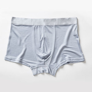 Ropa interior Sexy para hombres, ropa interior de seda 100%, talla personalizada, de cintura baja, con bolsa para bulto, fabricante chino - Product Image 3