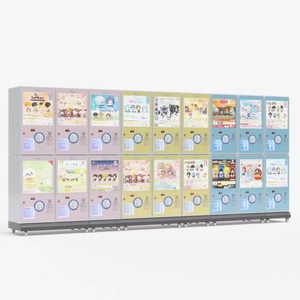 Máquina Expendedora de Alta Calidad que Funciona con Monedas, de Metal y Vidrio Templado, para Cápsulas de Juguetes Gacha de Tamaño 50-80, Pequeña y Conveniente, en Inglés - Product Image 2