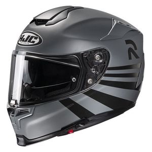 Casco Integrale Hjc Rpha 70 Grigio Nero in Fibra Composita M per Moto - Product Image 1
