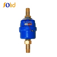 Compteur d'eau intelligent de type volumétrique à piston rotatif de couleur bleue DN20 Classe C/ R160/ R200