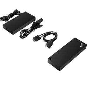 Thunderbolt 4 ワークステーションドック 300W USB-C ドッキングステーション デュアルDP RJ45 8K 4K ディスプレイ対応 - Product Image 2