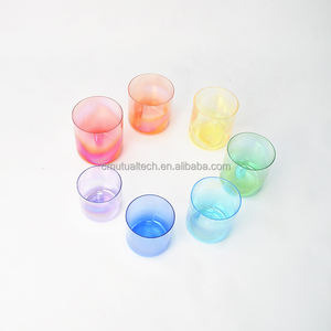 Cuencos de Cristal de Cuarzo Transparentes para Sanación Espiritual, Sonidos Sagrados, Instrumentos de Sanación por Sonido, ¡Oferta! - Product Image 1