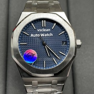 APS Factory Luxury Automático Mecánico 41MM Esfera azul 100M Reloj de acero inoxidable resistente al agua - Product Image 2