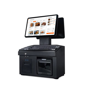 Sistema de Punto de Venta con Pantalla Táctil Dual de 14 Pulgadas, Impresora, Cajón de Dinero, Software SDK K14 Dua - Product Image 1