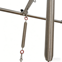 Table de Pilates Cadillac Trapeze 3-en-1 professionnelle en bois d'érable, machine combinée portable et réglable haut de gamme pour studio de fitness