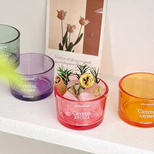 Porte-bougie polyvalent en verre épais sans BPA, mini-support décoratif pour bougies chauffe-plat, idéal pour les défenseurs de la vie durable - Product Image 2