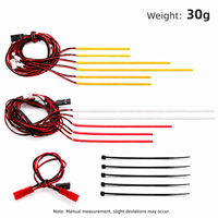 Kit d'éclairage LED complet, phare, feu arrière, feux latéraux pour voiture RC 1/8 Infraction 3S BLX 223S, pièces de mise à niveau pour voiture de route