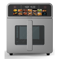 Four de friteuse à air numérique 10L Four de friteuse à air intelligent électrique multifonction visualisable avec écran tactile