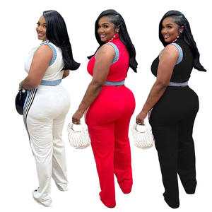 <span class=keywords><strong>Pantaloni</strong></span> Cargo in Denim a Gamba Larga Stile Workwear, Nuovi per l'Autunno, <span class=keywords><strong>Blu</strong></span> <span class=keywords><strong>con</strong></span> Patchwork, Fibbia Laterale e Strisce, Taglie S-XXL - Product Image 5