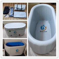 Baignoire pliable en PVC écologique pour adultes, avec refroidisseur, produit chaud 2022, gonflable, défi de bain de glace