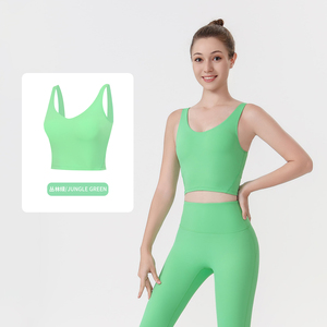 Camiseta Deportiva Corta para Mujer Talla Grande, Transpirable, de Secado Rápido, Elástica, Sin Mangas, de Spandex/Nailon para Gimnasio, Yoga, Correr - Product Image 3