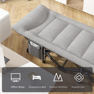 <span class=keywords><strong>Lit</strong></span> pliant E-RIKE extra épais 320 kg, robuste, réglable, pour adultes - Product Image 4