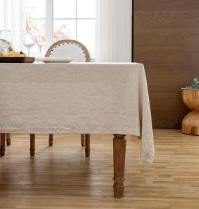 Nappe en lin 100% pur lin, nappe-lin français naturel, couverture de table pour décorations de table de cuisine - Product Image 3
