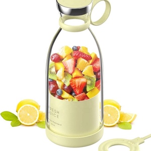 Mixeur Électrique Portable pour Smoothies aux Fruits, Bouteille de 350 ml, Rechargeable sans Fil, Mini Extracteur de Jus Frais - Product Image 3