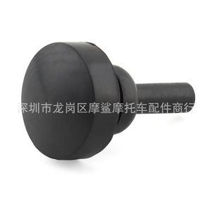 แผ่นยางกันชนที่วางเท้าสำหรับรถจักรยานยนต์สีดำสำหรับ Harley Davidson Touring Glidson 2007รถ2023 - Product Image 5