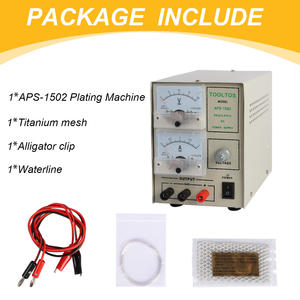 أداة معالجة الطلاء 2A بطلاء ذهبي/فضي مع مجوهرات بجهد قابل للتعديل - Product Image 3