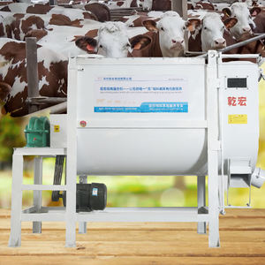 Mezclador de alimentación horizontal automático y de fácil operación/cortador de hierba de ensilaje mixto para animales/máquina mezcladora de remolacha forrajera de alta calidad - Product Image 1
