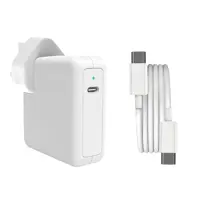 30W 61W 87W 96W + בריטניה תקע סוג-C AC חשמל מתאם מטען עבור MacBook מטען USB C כוח מתאם