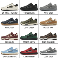 Chaussures décontractées pour hommes à marque privée, respirantes, légères, en microfibre, à lacets, basses, avec semelle extérieure en caoutchouc antidérapante, printemps-été