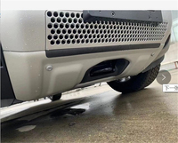 Protection inférieure de pare-chocs avant à plaque noire pour Land Rover 2020 2021 Defender 90 110