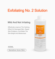 Solution de peeling pour le visage, hydratante, dermabrasion, hydrafacial, solution de peeling aquatique, nettoyage de la peau, 3 flacons
