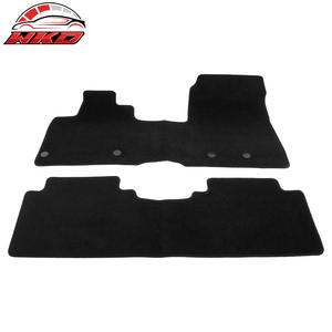 พรมปูพื้นสำหรับนิสสัน อริยะ 23-25 ป้องกันการลื่นไถล ด้านหน้า-ด้านหลัง ผ้ากำมะหยี่ 2 ชิ้น สีดำ - Product Image 3