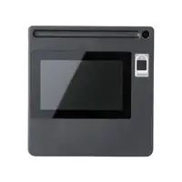 Huion DS510S इलेक्ट्रॉनिक हस्ताक्षर पैड के साथ एलसीडी स्क्रीन फिंगरप्रिंट स्कैनर के साथ 5 इंच डिजिटल हस्ताक्षर पर कब्जा पैड