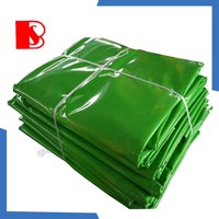 Bâche de protection grand format pour transport, résistante à l'eau, écologique, durable, en PVC enduit imperméable