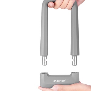 Candado en U de Seguridad para Motocicleta/Bicicleta Eléctrica Sende Jinjian Modelo 626, Acero Endurecido Anti-perforación y Anti-corte, 110*209mm - Product Image 1