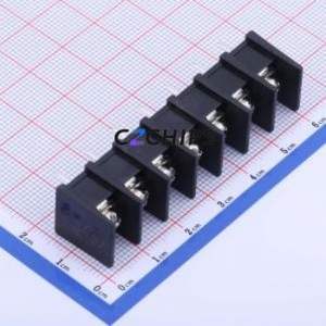 KF35S-8.25-7P Barrier Terminal Block Through hole Component (THT),P=8.25mm Connector Two Sides 8.25mm 1x7P Straight Pin - Product Image 1