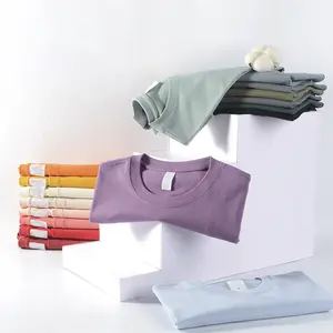 Printing Summer Shirts Wash T-shirt Wholesale Blank Distressed Washed Logo Custom T Shirt